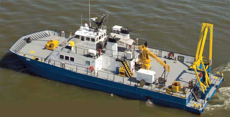 1,052 hp Multi Purpose Survey Vessel for Charter