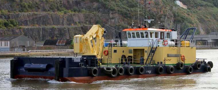 810 hp Twin Screw Multicat Work Boat 